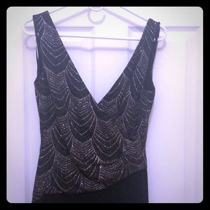 Evening Romper, beautiful crystals! All in tack!